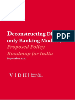 Deconstructing Digital Only Banking Model A Proposed Policy Roadmap For India FINAL