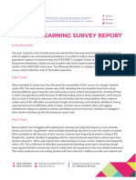 CCLR Virtual Learning Survey Report