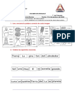Examen de Lenguaje PDF