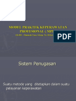 Model Praktik Keperawatan Profesional (MPKP)