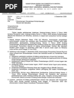 Surat Edaran Dirjen Minerba No 1 E MB 01 DJB S 2025 1756548572 | PDF
