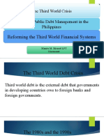 The Third World Crisis System of Public Debt Management in The Philippines