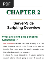 Chapter 2 Server-Side Scripting Overview