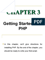 Chapter 3 Getting Started With PHP