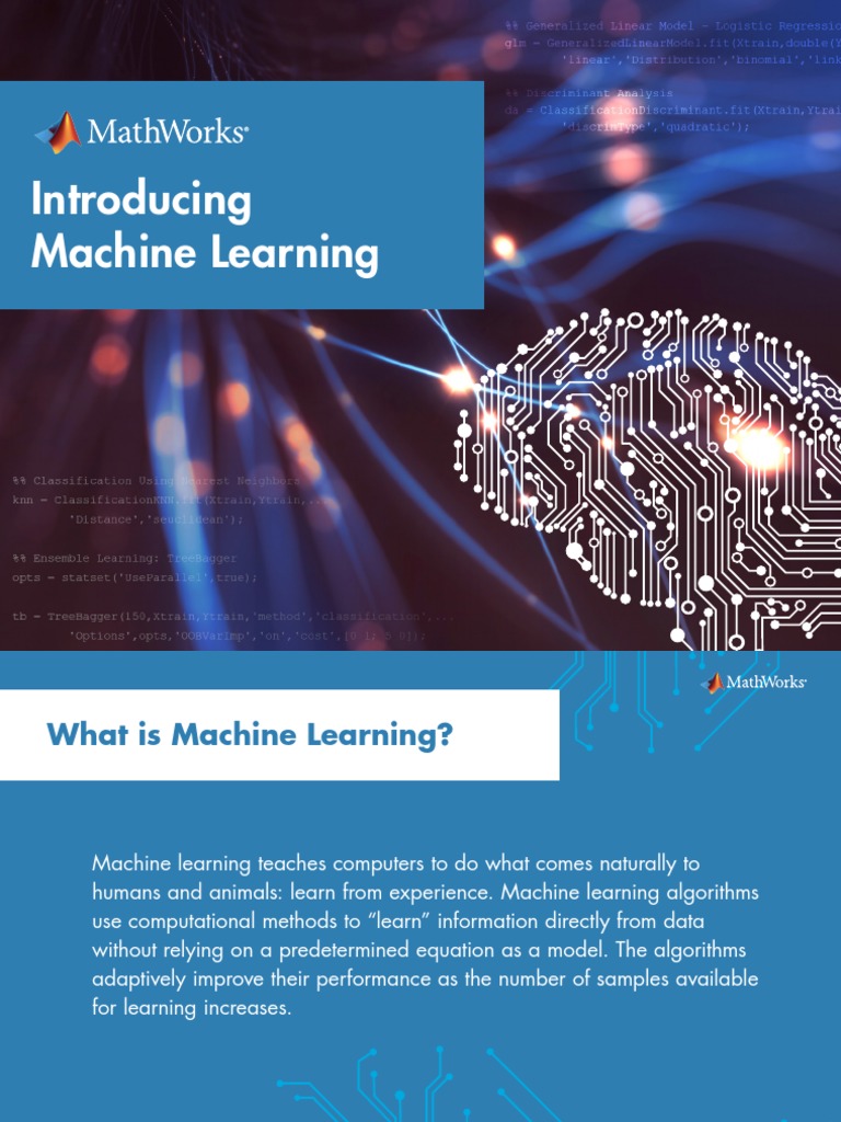 2 matlab machine learning pdf