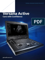 Ultrasound - Versana Active Brochure