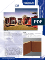 Ficha - Tecnica Panel Acero Corten Metecno PDF