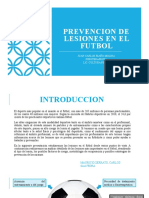 Prevencion de Lesiones en El Futbol