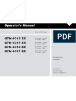 Manuel de Operador GTH4013 EX