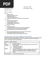 SWOT Analysis:: Strengths