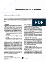 Pergamon: Geological and Geotechnical Features of Singapore: An Overview