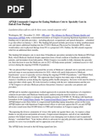 APTQI Commends Congress for Easing Medicare Cuts to Specialty Care in End-of-Year Package