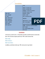 Korean Grammer Unit 1 Lesson 1 Pre-Intermediates PDF