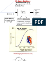 El Gasto Cardiaco-Diapositivas