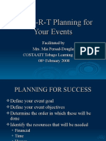 S-M-A-R-T Planning For Your Events