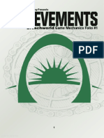 Jason Richards Publishing Presents Game Mechanics Folio #1 Achievements