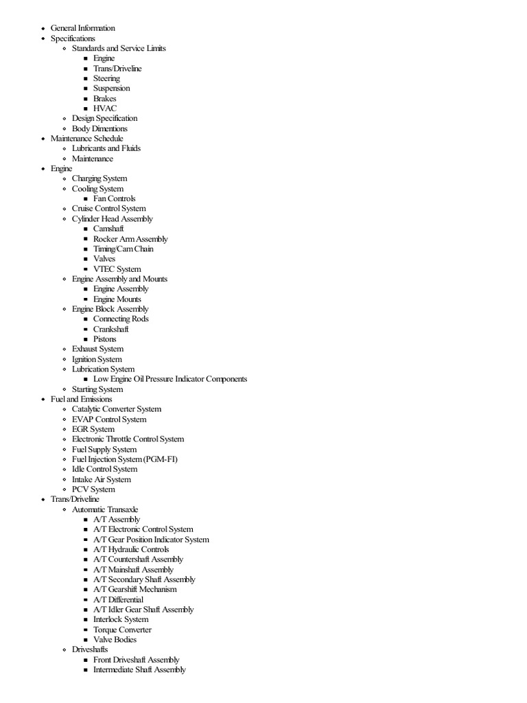 HONDA FIT 2007 THRU 2013 HAYNES REPAIR MANUAL PDF visual data 2