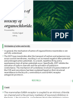 Mechanism of Action and Toxicity of Organochloride.: Presented by Areeba Sajjad Roll 05