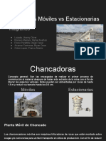 Chancadoras Móviles Vs Chancadoras Estacionarias