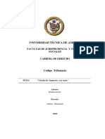 Calculo Del Impuesto A La Renta PDF