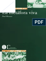 La Metafora Viva PDF