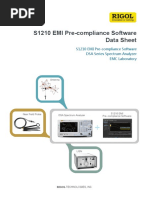 RIGOL EMI SW Datasheet