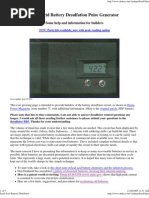Download Lead Acid Battery Desulfator by topazeus SN48895298 doc pdf