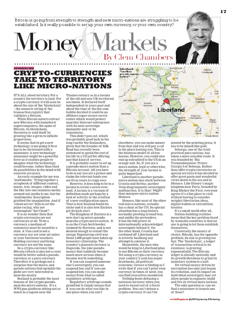 Crypto Currency Magazine PDF | PDF | Cryptocurrency | Money