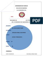 Trabajo de Moshe Costos