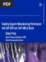 Sap Mii in Pharma Industry Roche Case Study PDF