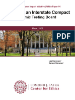 Designing An Interstate Compact: For A Pandemic Testing Board
