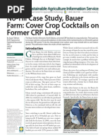 No-Till Case Study, Bauer Farm: Cover Crop Cocktails On Former CRP Land