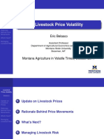 Livestock Price Volatility: Eric Belasco