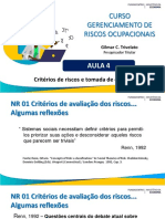 Curso GRO - Aula 4 - Criterios de Risco e Tomada de Decisaos PDF