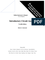 Análise de Circuitos - Boylestad 12 Ed (SOLUCIONÁRIO) PDF