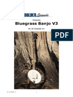 Bluegrass Banjo V3 for NI Kontakt 4