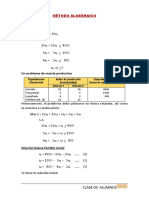 Método Algebraico - Alumno PDF