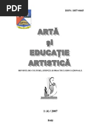 Arta Si Educatie Artistica Numarul 4