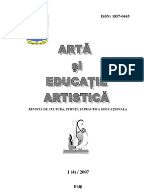 Frog Waterfront Ten Arta Si Educatie Artistica - Numarul - 4 | PDF