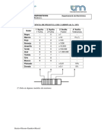 Codificacion de Resistores