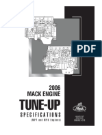 2006 Mack Engine: Tune-Up