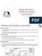 Presentacion de Dibujos y Materiales de Fabricacion PDF