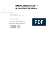 Componentes Esenciales de La CO en Siete Hospitales PDF