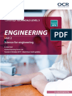 Engineering: Unit 2 Science For Engineering