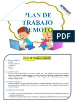 Plan de Trabajo Remoto