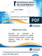 Normalización y Certificación ISO 9001:2015