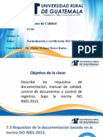ISO 9001:2015 requisitos documentación y certificación