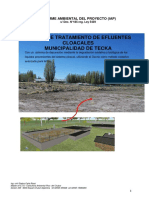 Informe Ambiental de Planta de Liquidos Cloacales PDF