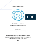 Febriana Tri Syafa'ati - K7720032 - Surat Perjanjian PDF