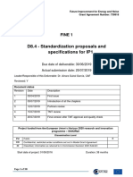 FINE-T8.4-D-CAI-001-04 - D8.4 Standardization Proposals and Specifications For IP1